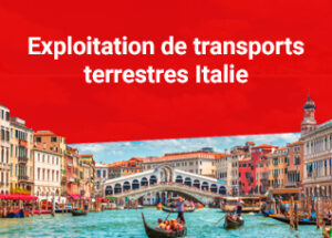 Exploitation de transports terrestres Italie
